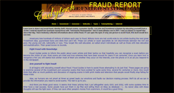 Desktop Screenshot of fraud.codytech.com