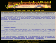Tablet Screenshot of fraud.codytech.com